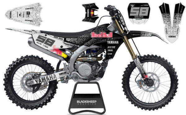 графика для yamaha комплект наклеек