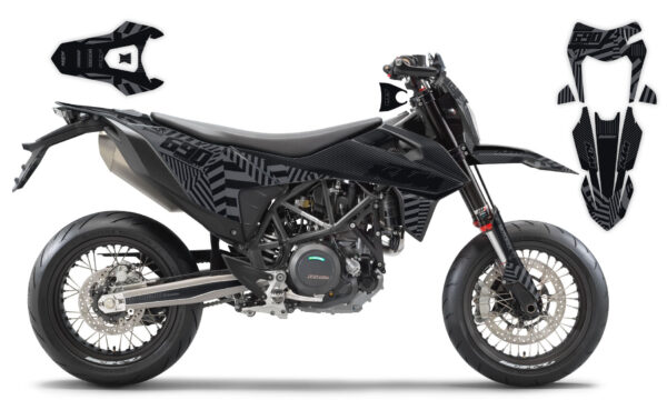 ktm 690 наклейки супермото
