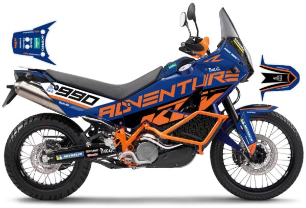 ktm 990 наклейки на мотоцикл