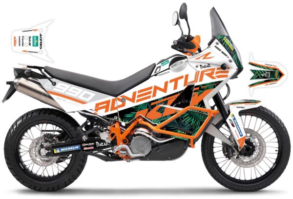 ktm 990 наклейки на мотоцикл
