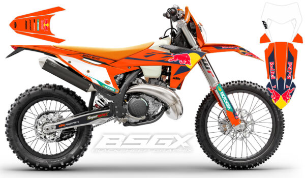 графика реплика наклеек для мотоцикла ktm champion edition 2025