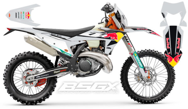 графика наклеек для мотоцикла ktm champion edition 2025
