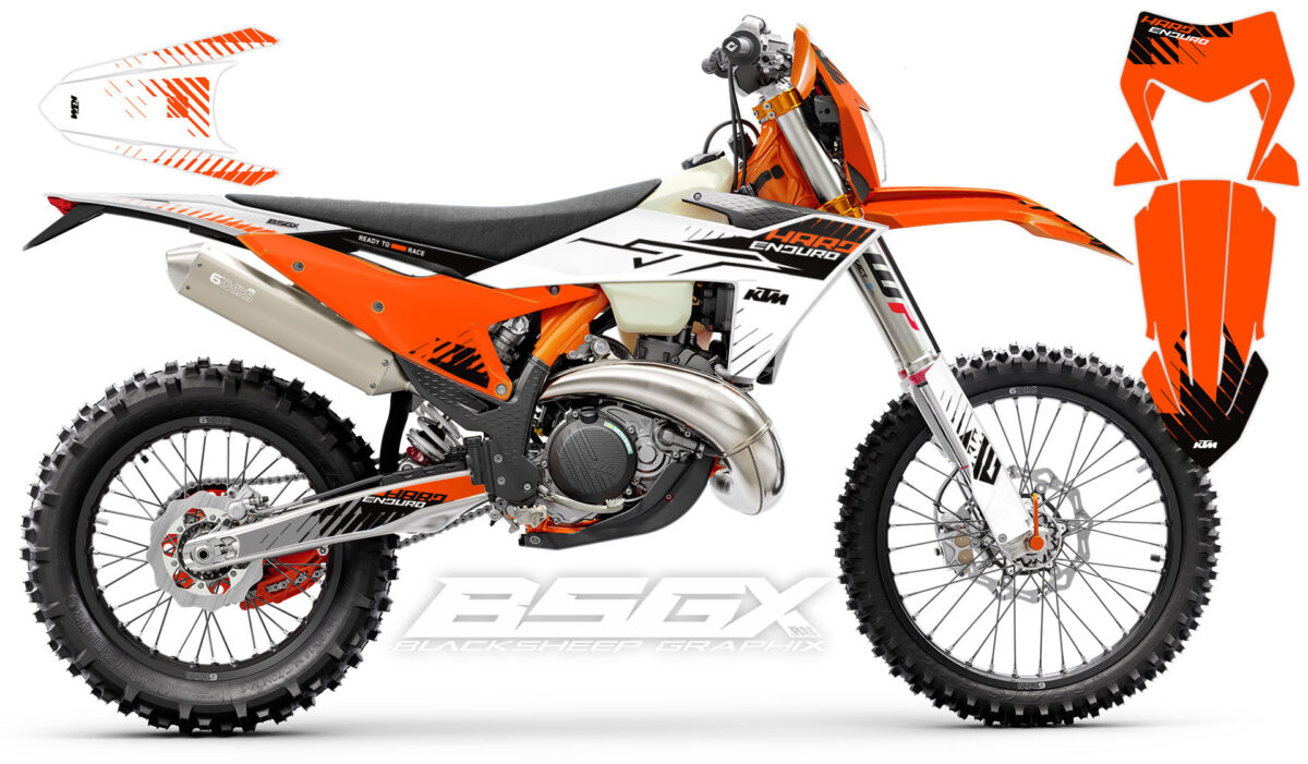 Стоковый дизайн наклеек ktm hardenduro 2026 для эндуро кросс мотоцикла exc, sx, exc-f, sx-f
