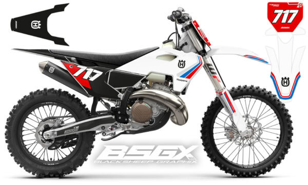 графика для эндуро мотоцикла husqvarna heritage