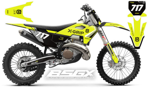графика для эндуро мотоцикла husqvarna x-grip