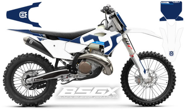 Стоковый дизайн наклеек husqvarna enduro 2026