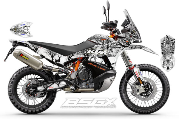 KTM 890 лес графика набор наклеек