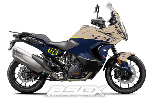графика для ktm 1290 комплект наклеек